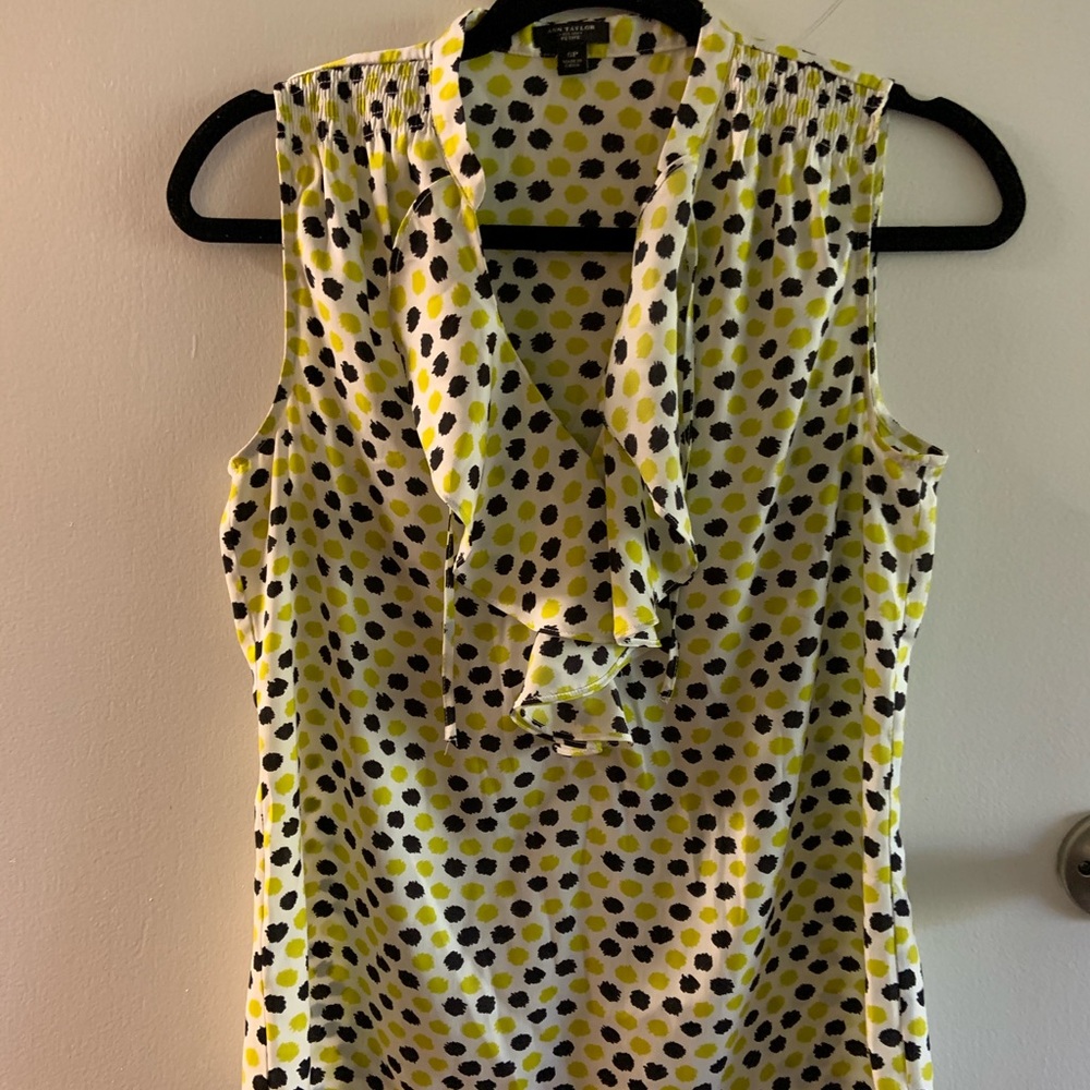 Polka dot blouse